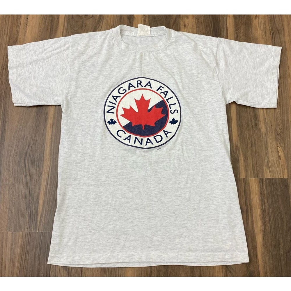 VTG WAM Niagara Falls Canada single stitch cotton graphic t-shirt, M